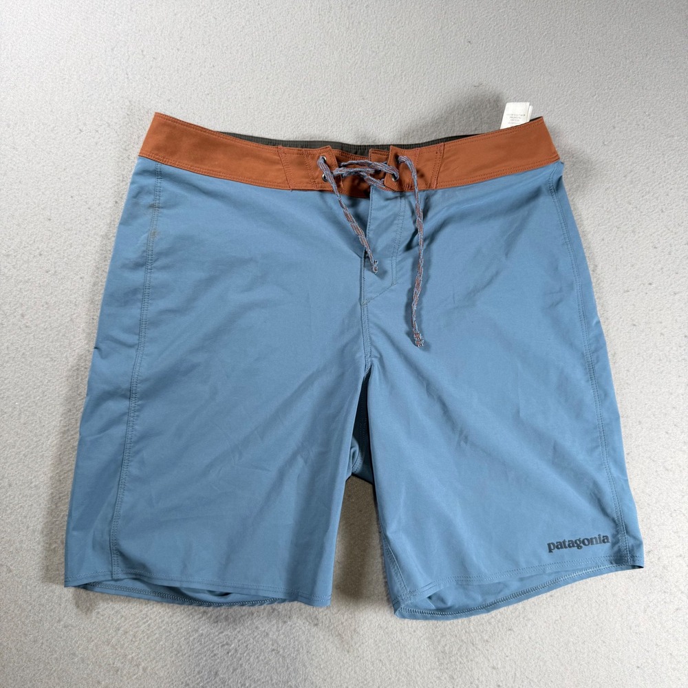 Patagonia Hydro Series Boardshorts Mens 30 Blue Copper Swim Trunks